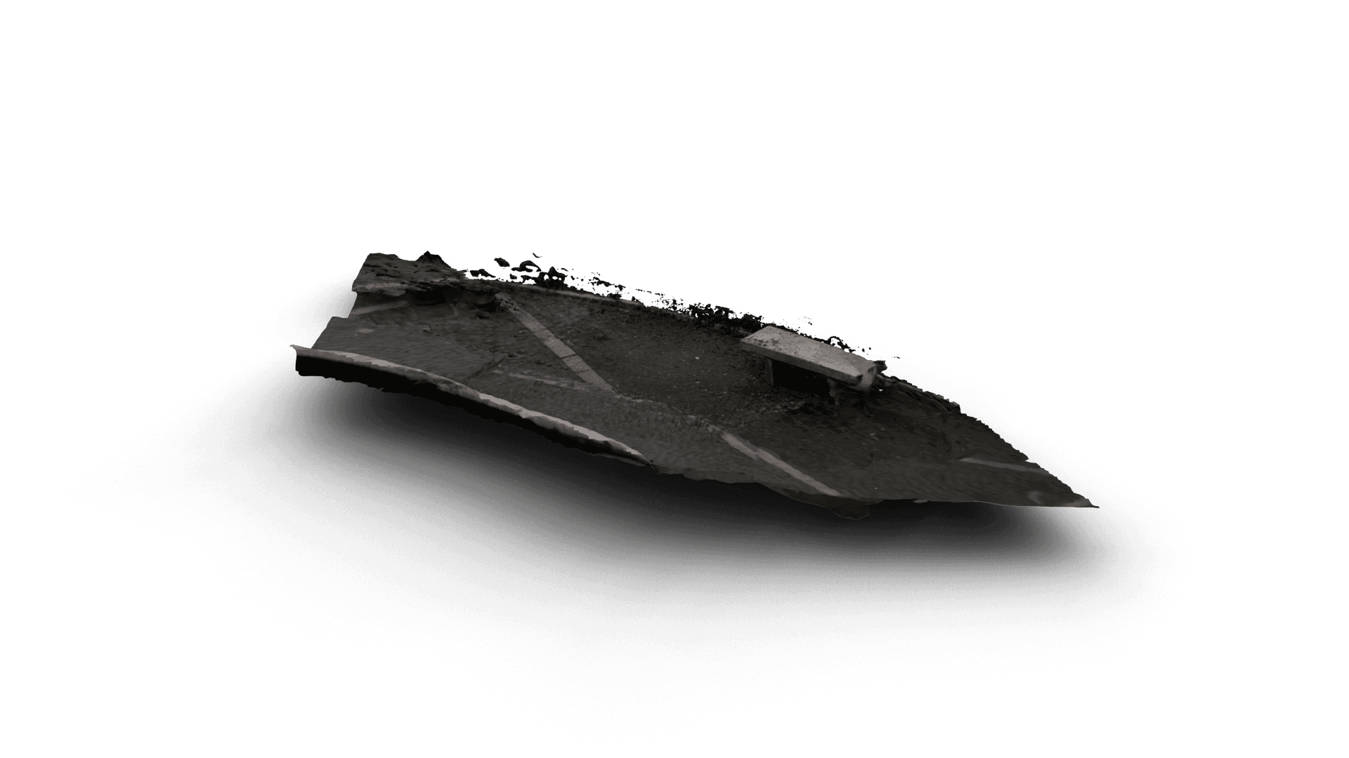 Photogrammetry scan of the park corner, angle 3