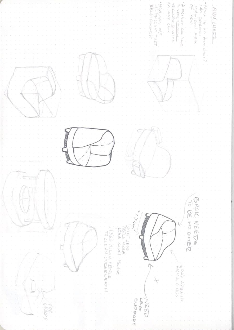 Early concept sketch page 3