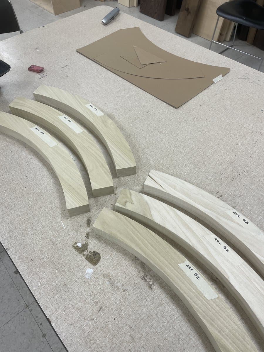 Chair prototyping process photo 5