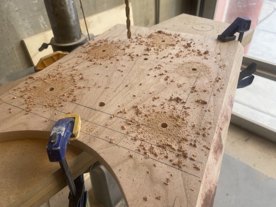 Side table prototyping process photo 4