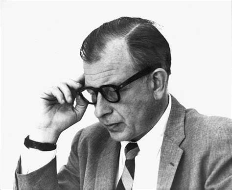 Portrait of designer Eero Saarinen